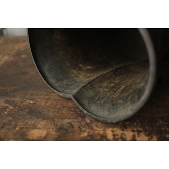 明代か 海棠式 贯耳瓶 木爪型 銅花瓶　M495 