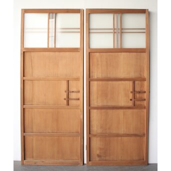 ガラス雪隠戸 2枚1組　GD0361 ウラ