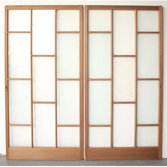 多種ガラス引き戸 2枚1組　GD0362 ウラ