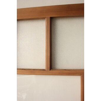 白木ガラス戸 2枚1組　GD0365 