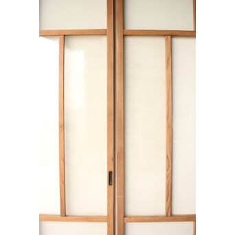 白木ガラス戸 2枚1組　GD0365 