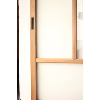 白木ガラス戸 2枚1組　GD0365 