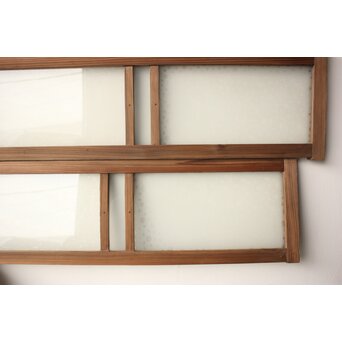 レトロガラス欄間 2枚1組　R0569 