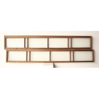 レトロガラス欄間 2枚1組　R0569