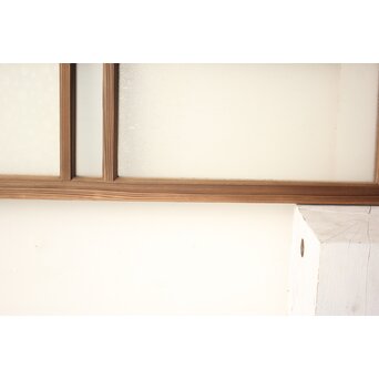 レトロガラス欄間 2枚1組　R0569 