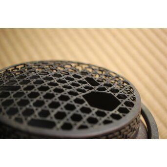 張鳴岐製 銅製手炉　M496 