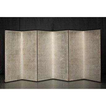 中型銀屏風　Z981