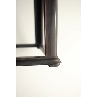 明代 漆器四方花台　Q417 