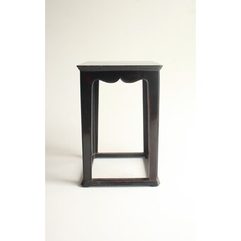 明代 漆器四方花台　Q417