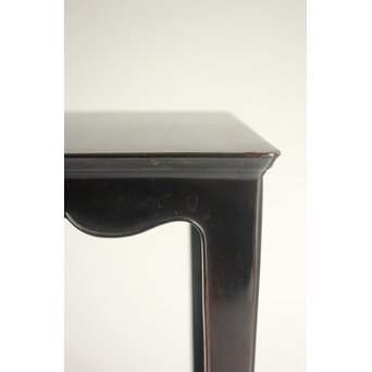 明代 漆器四方花台　Q417 