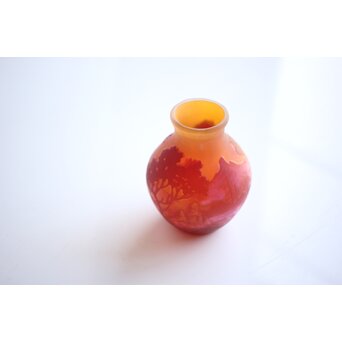 Tip Galle エミーレガレ 公式工芸 ガラス小瓶 2点　Y073 