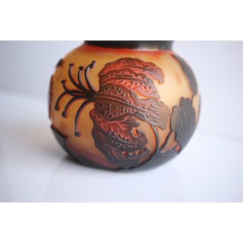 Tip Galle エミーレガレ 公式工芸 ガラス小瓶 2点　Y073 