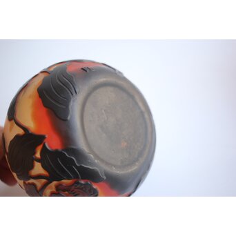 Tip Galle エミーレガレ 公式工芸 ガラス小瓶 2点　Y073 