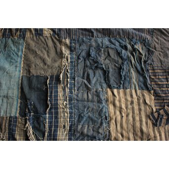 ボロ BORO 古布　U432 