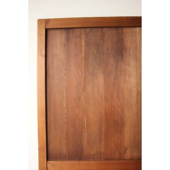 板絵建具 犬図 2枚1組　B1130 