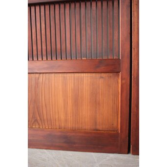 釘無 平格子戸 2枚1組　L1223 