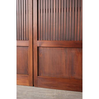 釘無 平格子戸 2枚1組　L1223 