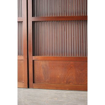 細格子の建具 4枚1組　L1224 