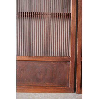 細格子の建具 4枚1組　L1224 