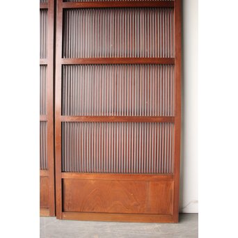 細格子の建具 4枚1組　L1224 