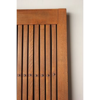 総欅 格子蔵戸　W0282 