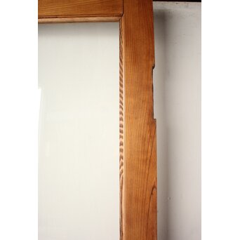 総欅 クリアガラス観音扉 2枚1組　GD0369 