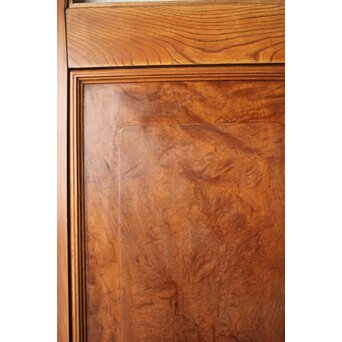 総欅 クリアガラス観音扉 2枚1組　GD0369 