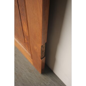 総欅 クリアガラス観音扉 2枚1組　GD0369 