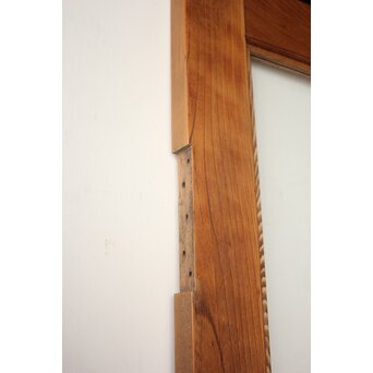 総欅 クリアガラス観音扉 2枚1組　GD0369 