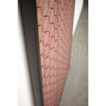 象嵌彩色 梅図 板戸　B1131 