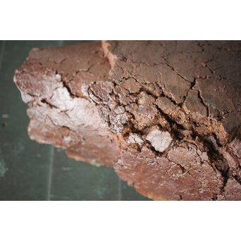 原田拾六 秀逸作 備前 大葉皿　P659 