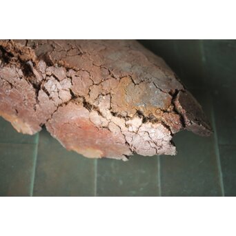 原田拾六 秀逸作 備前 大葉皿　P659 