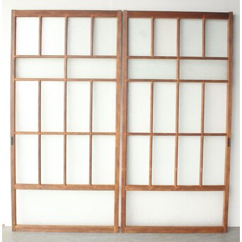 全面ガラス建具 にかわや鬼ダイアガラス 4枚1組　GD0370 AB　表