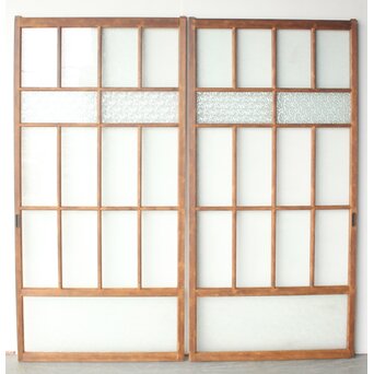 全面ガラス建具 にかわや鬼ダイアガラス 4枚1組　GD0370 CD　ウラ