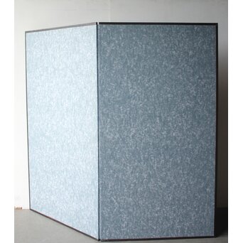 白鹿図 時代銀屏風　Z989 