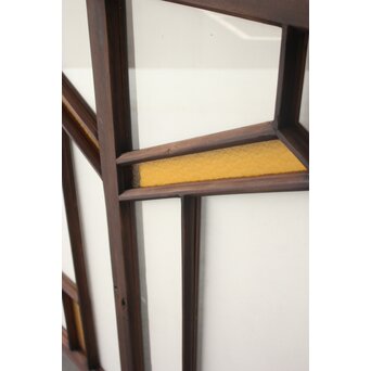 フランクロイド風 洋風色ガラス戸 2枚1組　GD0371 