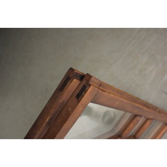 フランクロイド風 洋風色ガラス戸 2枚1組　GD0371 