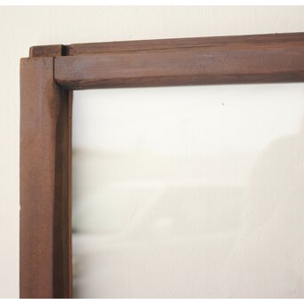 フランクロイド風 洋風色ガラス戸 4枚1組　GD0372 