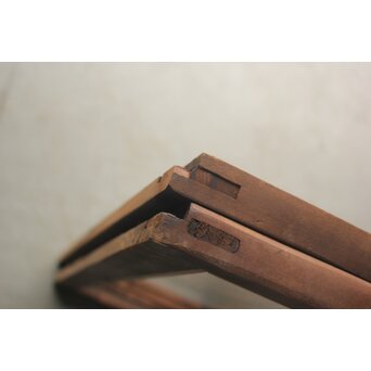 フランクロイド風 洋風色ガラス戸 4枚1組　GD0372 