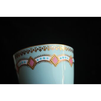 ヨーロッパ アンティーク ティーカップ＆ソーサー＆プレート　P660 