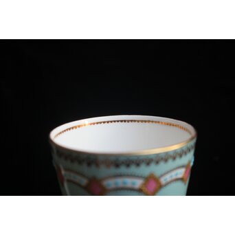 ヨーロッパ アンティーク ティーカップ＆ソーサー＆プレート　P660 