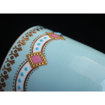 ヨーロッパ アンティーク ティーカップ＆ソーサー＆プレート　P660 