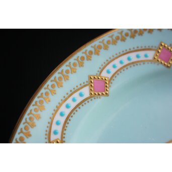 ヨーロッパ アンティーク ティーカップ＆ソーサー＆プレート　P660 