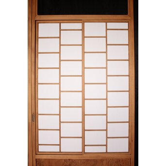 ハイサイズ あみだ組子 猫間障子戸 2枚1組　F309 