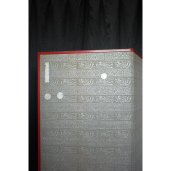 皴加工 銀屏風 六曲　Z990 