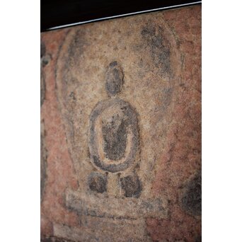 観音図 屏風 二曲　Z991 