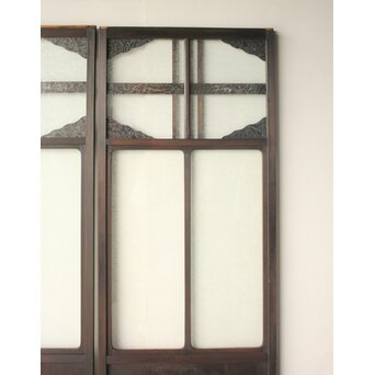 にかわガラス建具 4枚1組　GD0374 