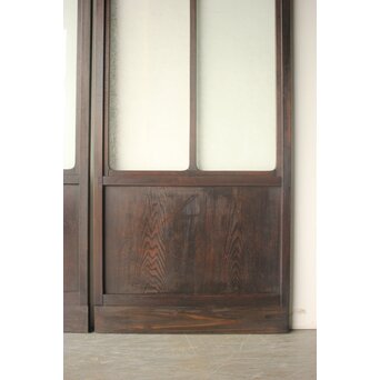 にかわガラス建具 4枚1組　GD0374 