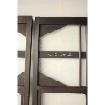 にかわガラス建具 4枚1組　GD0374 