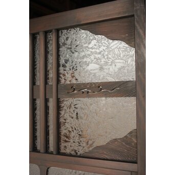 にかわガラス建具 4枚1組　GD0374 